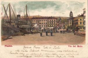 Fiume pier, litho (EK)
