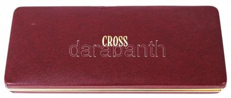 Cross aranyozott toll eredeti dobozában, hibátlan / vintage Cross,working ballpoint pen in gold fill...