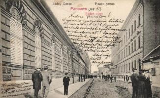 Pancsova Ráday street, collage (fl)