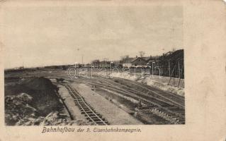 Station construction, K.u.k. 9th railway regiment (fl)