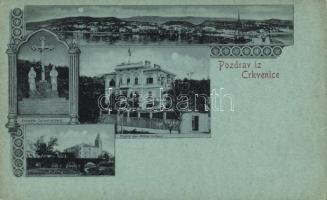 Crikvenica military hospital, Calvary, Ladislaus Children's Home (EK)