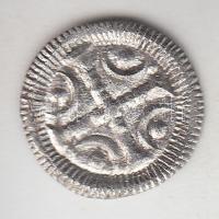 1131-1141. Denár Ag "II. (Vak) Béla" T:2 Huszár 99.,Unger I.: 52.(?)