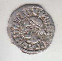 1373-1382. Denár Ag "I. Nagy Lajos" T:2,2- Huszár 547.,Unger I.: 432.