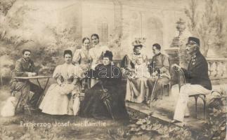 Archduke Joseph Ferdinand of Austria with his family (EB)