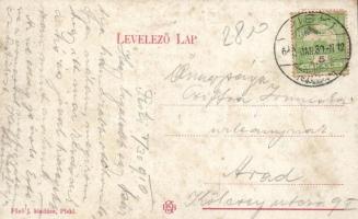 Piski Aranyi átjárás komppal / barge (fl)