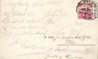 Nagykároly Széchenyi utca, Weiszman Jakab kereskedése / street, shop