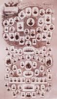 1900-1901 "IV. Jahrgang K. u. K. Inf. Cadetten Schule Budapest", monarchiakori kadétiskola...