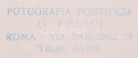 1920-1930 Római zarándoklaton részt vett magyarok csoportképe (kutatásra érdemes), 29x48,5cm