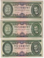 1949. 10Ft + 1957. 10Ft + 1962. 10Ft T:I-,II,II-