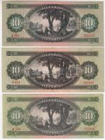 1949. 10Ft + 1957. 10Ft + 1962. 10Ft T:I-,II,II-