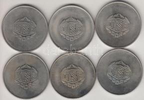NDK DN. 6db klf fém emlékérem T:vegyes
GDR ND. 6 pieces of different commemorative metal medallions ...
