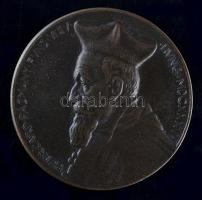 Berán Lajos (1882-1943) 1935. "PETER CARD PÁZMÁNY FUND UNIV HUNG MDCXXXV / SENATUS UNIVERSITATIS" a Pázmány Péter Tudományegyetem alapításának 300. évfordulójára Br emlékérem (39mm) T:1