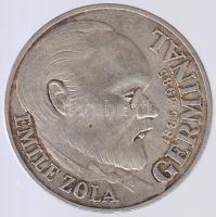 Franciaország 1985. 100Fr Ag "Emile Zola" T:2
France 1985. 100 Francs Ag "Emile Zola&...