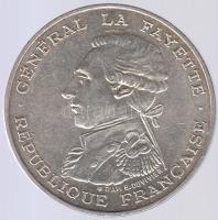 Franciaország 1987. 100Fr Ag "La Fayette" T:2
France 1987. 100 Francs Ag "La Fayette&...