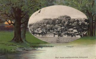 Kolozsvár Fellegvár, floral litho (fl)