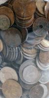 Vegyes magyar és külföldi átnézetlen fémpénz tétel (2.85kg) T:vegyes