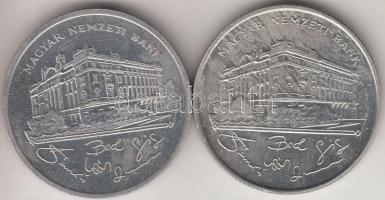 1992-1993. 200Ft Ag "MNB" (2x) T:2