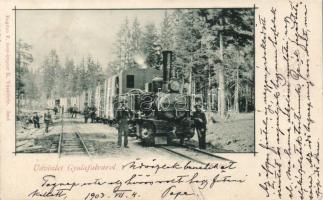 Gyulafalva (Kommandó); railroad workers