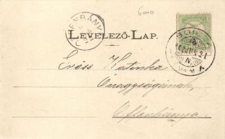 Boica, Hunyadboica with the shop of Gusztáv Balázs