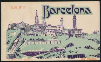 Barcelona, postcard booklet with 15 cards