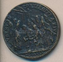 Olaszország / Pápai Állam 1675. "X. Kelemen pápa / Üdvözlik művének kapujában" Br emlékére...