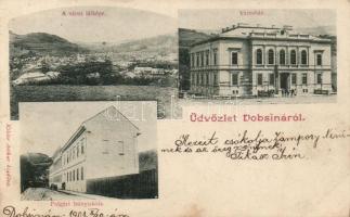 Dobsina, girl school, town hall
