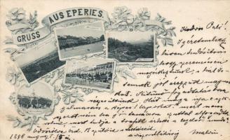 1898 Eperjes, floral (fl)