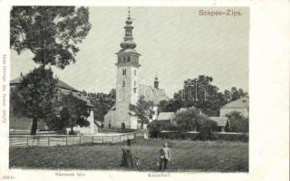 Káposztafalu, Kapsdorf; church