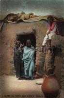 Bisharin women at home