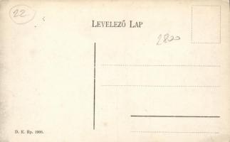 Kassa Kossuth street, Vitéz bookshop, insurance company, Divald