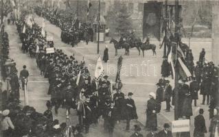 1906 Kassa Rákóczi hamvainak újratemetése, Műegyetemi kör, debreceni zarándok csapat / Rákóczi funeral march (Rb)