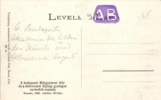 1906 Kassa Rákóczi hamvainak újratemetése, Műegyetemi kör, debreceni zarándok csapat / Rákóczi funer...
