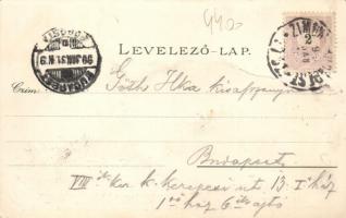 1899 Újvidék litho