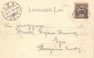 Kassa Grand Hotel Schalkház, floral