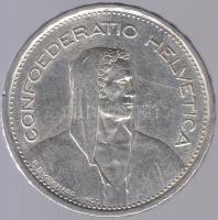 Svájc 1954B 5Fr Ag T:2-
Switzerland 1954B 5 Francs Ag C:VF
