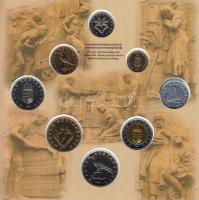 1999. 1Ft-100Ft 8klf névértékből álló forgalmi éremszett díszcsomagolásban T:BU