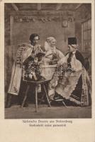 Saxon peasants in Szelindek / Slimnic, Vissza So. Stpl