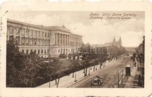 Lviv Sapiecha street, automobil