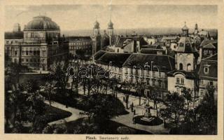 Plzen Smetanov street, synagogue (small tear)