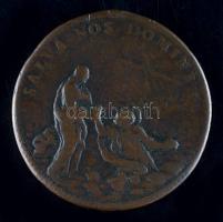 Olaszország / Pápai Állam 1677. "XI. Ince pápa / Ments meg minket, Urunk!" Br emlékérem XI...