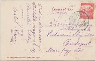 Szepesremete main street, hotel