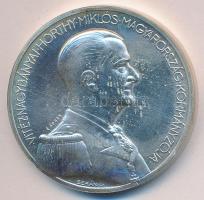 1993. "Vitéz Nagybányai Horthy Miklós Magyarország Kormányzója / Végső Hazatérésének Emlékére-Vitézi Jelvény" Ag emlékérem (32.41g/0.925/40mm) T:PP Csak 2000db! Tanúsítvánnyal dísztokban.