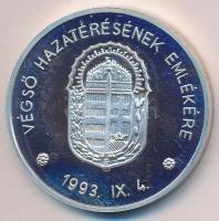 1993. "Vitéz Nagybányai Horthy Miklós Magyarország Kormányzója / Végső Hazatérésének Emlékére-V...