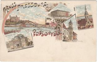 1898 Pozsony litho