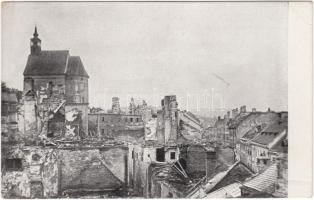 1913 Pozsony after fire