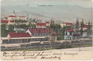 Rózsahegy railway station