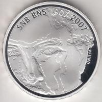 Svájc 2007. 20Fr Ag "Chalandamarz" dísztokban és tanúsítvánnyal T:PP
Switzerland 2007. 20 ...