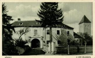 Kőszeg vár bejárata (EB)