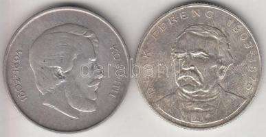 1947-1994. 5Ft Ag "Kossuth" + 200Ft Ag "Deák" T:2,2-