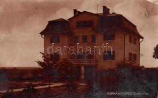 Harkányfürdő Török villa (EK)